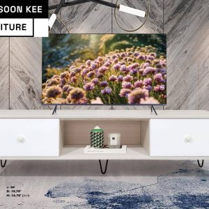 TV Console (3 Column, 2 Drawers)
