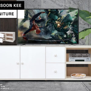 TV Console (1 cabinet, 2 Drawers)