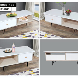 Coffee Table (3 Variations, Single Drawer)