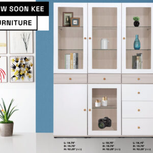 Display Cabinet (3 Variations Glass Display)