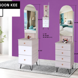 Dressing Table (3 or 4 Drawers Variation)