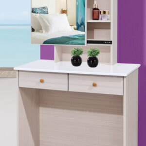 Dressing Table (Sliding Mirror with 2 drawers)