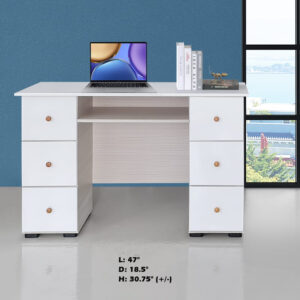 Work/ Study Table (6 Side drawers)